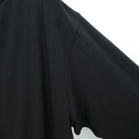 Lululemon Pleated Modal Fleece Pullover Sweatshirt Black 8/M - Picture 8 of 15